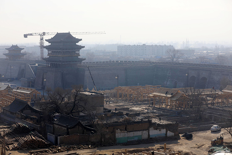 忻州古城2021年改造图片