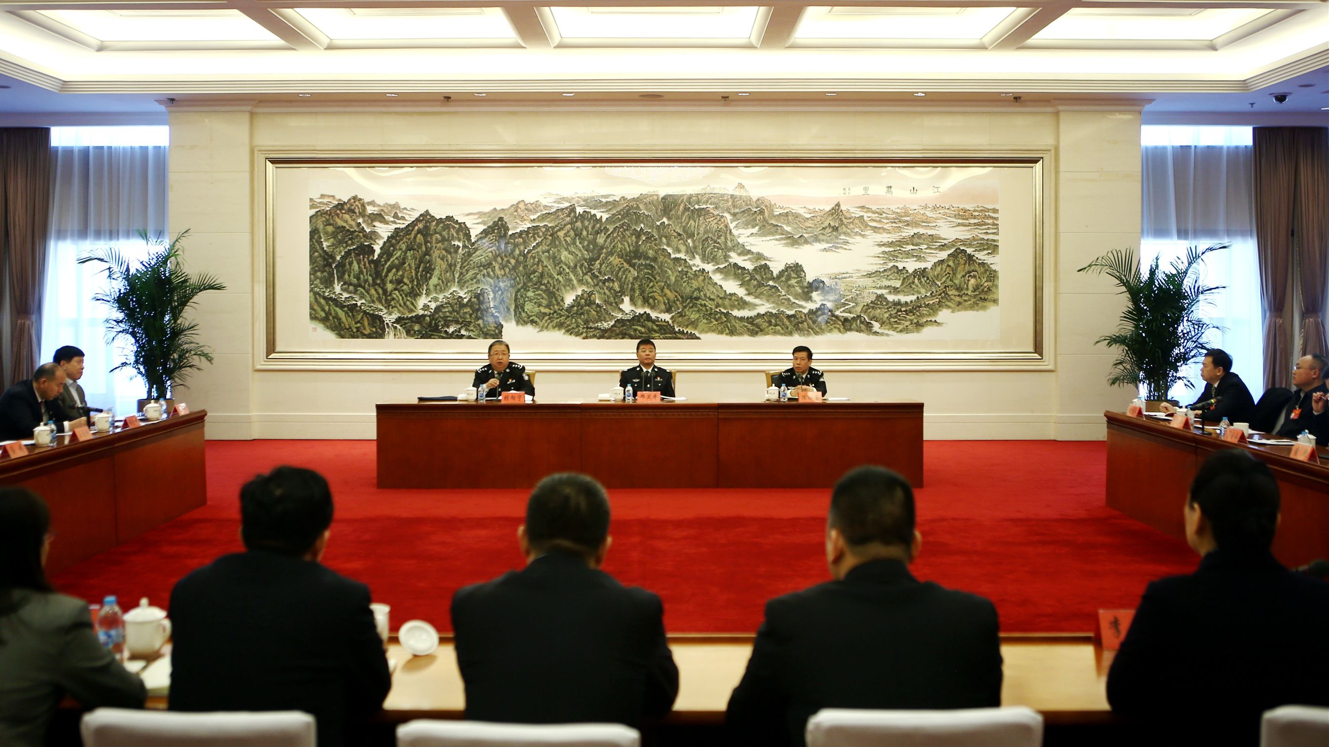 座谈会现场。 公安部供图