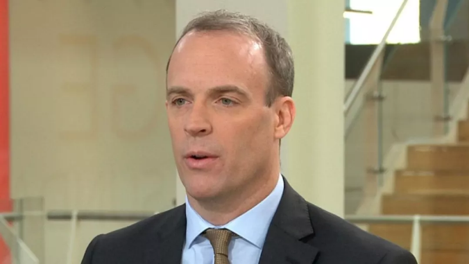 前脱欧事务大臣多米尼克·拉布