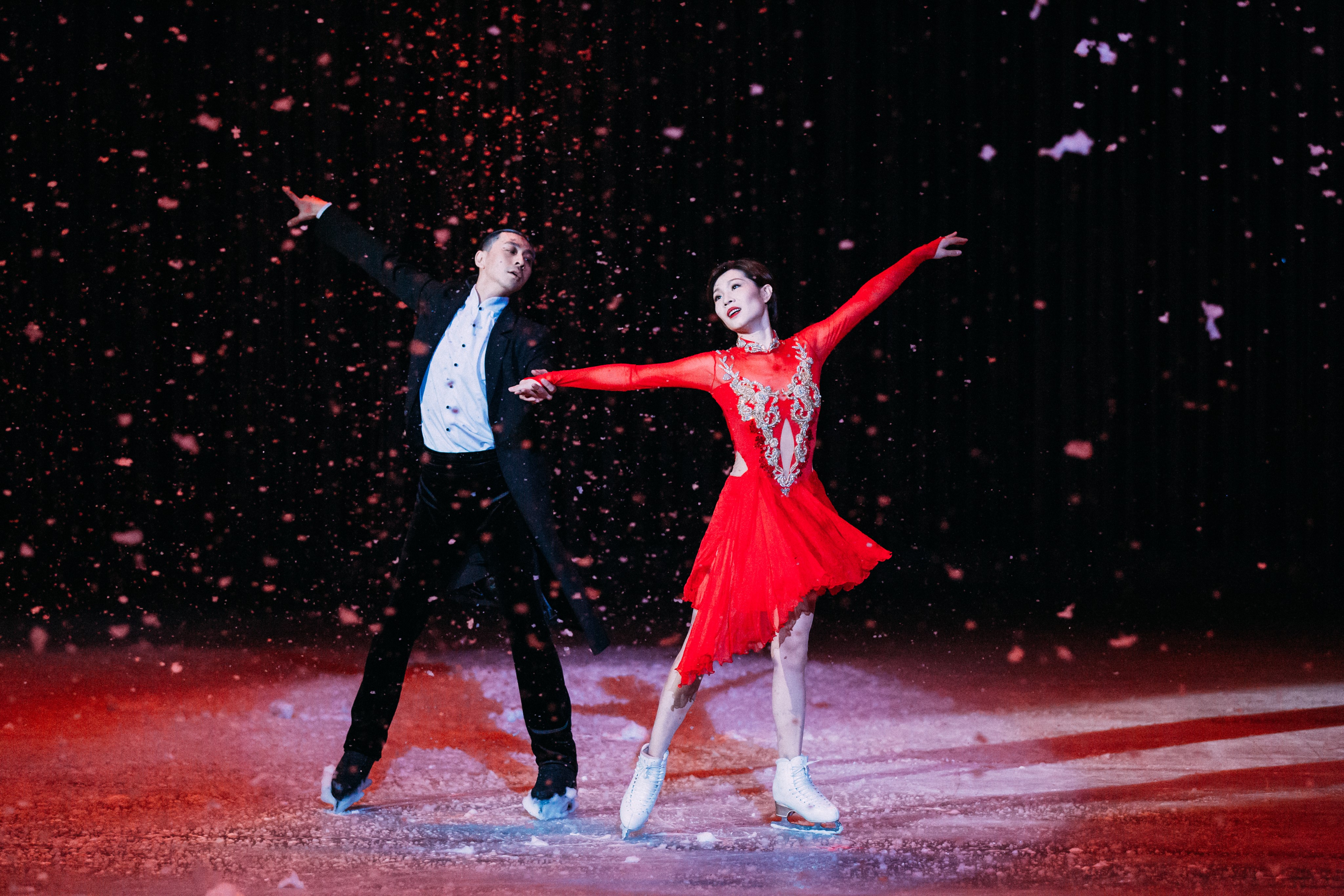 致敬中国花滑,冰上舞剧《踏冰逐梦》首演落幕