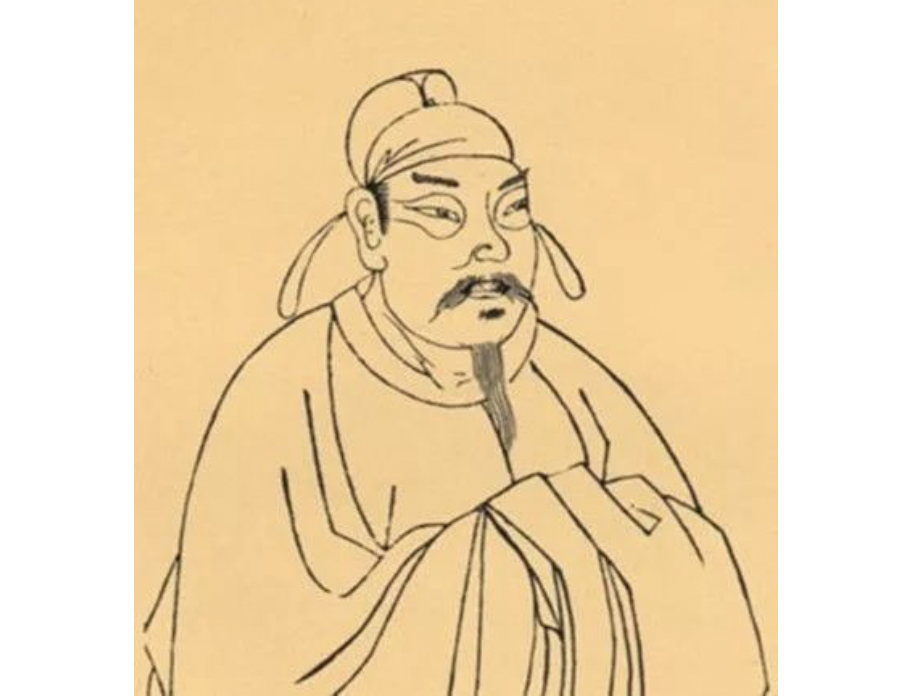 唐宪宗画像,出自《三才图会》.