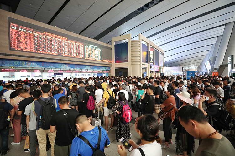 受台风“利奇马”影响