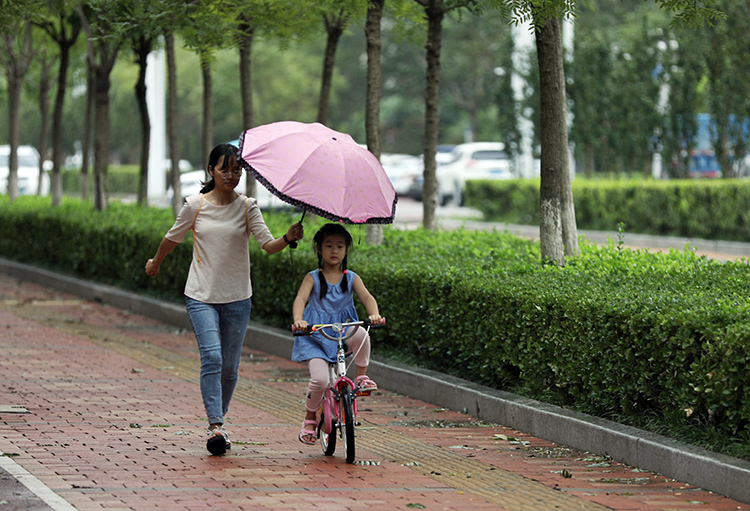 台风利奇马不断北移 天津暴雨蓝色预警