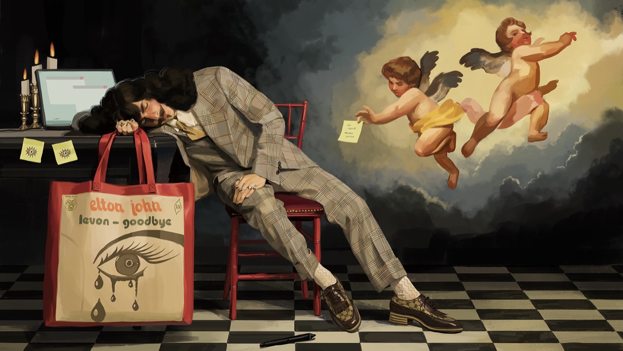 把名画穿上身offwhite推达芬奇联名系列