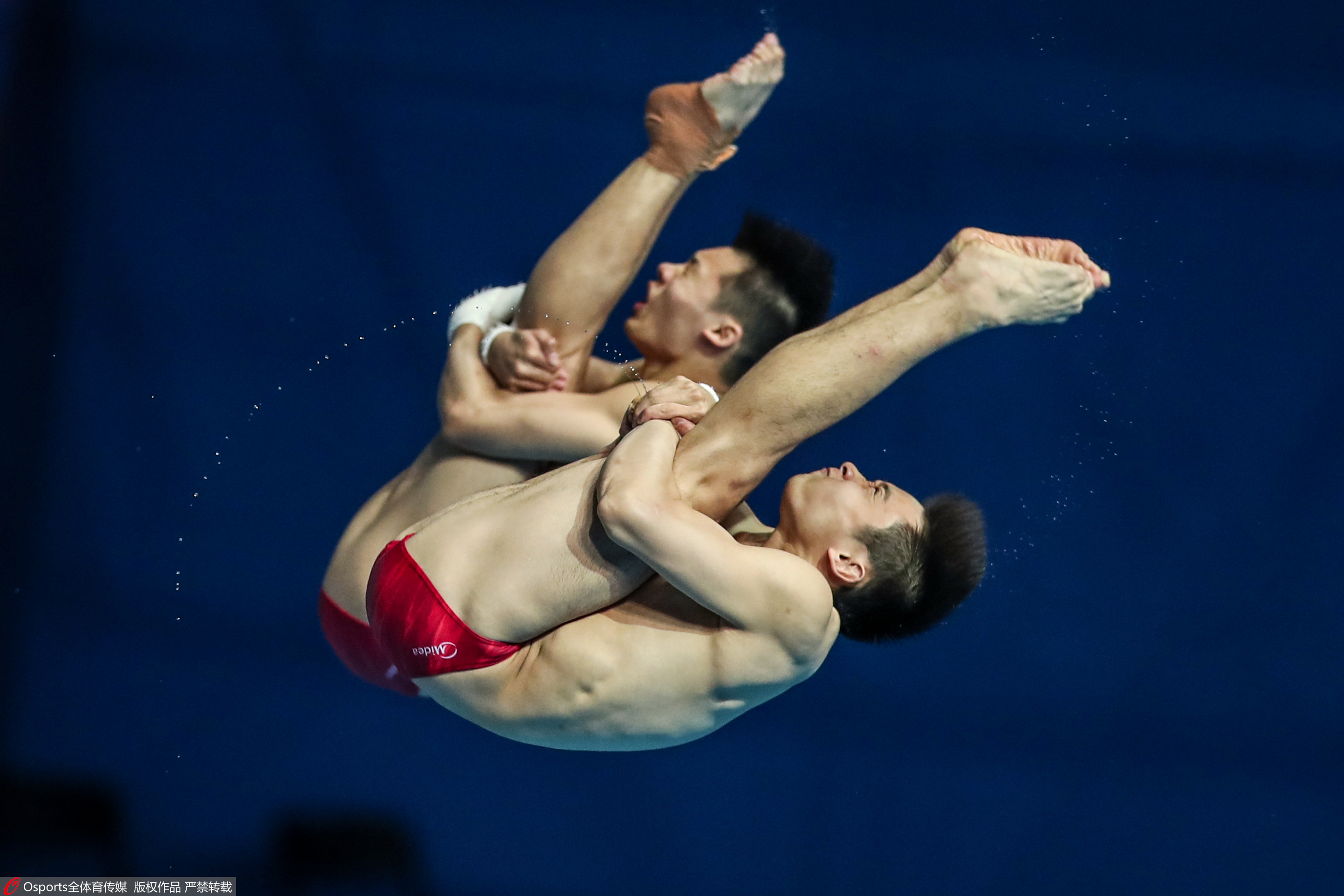 奥运会延期后中国跳水队首次大检阅，双人项目