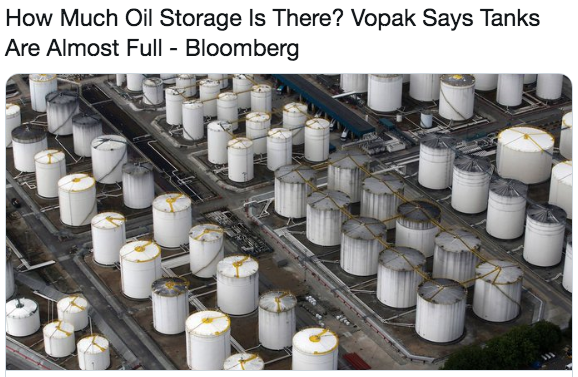 世界最大油储公司卖光了储存空间油满为患往哪存