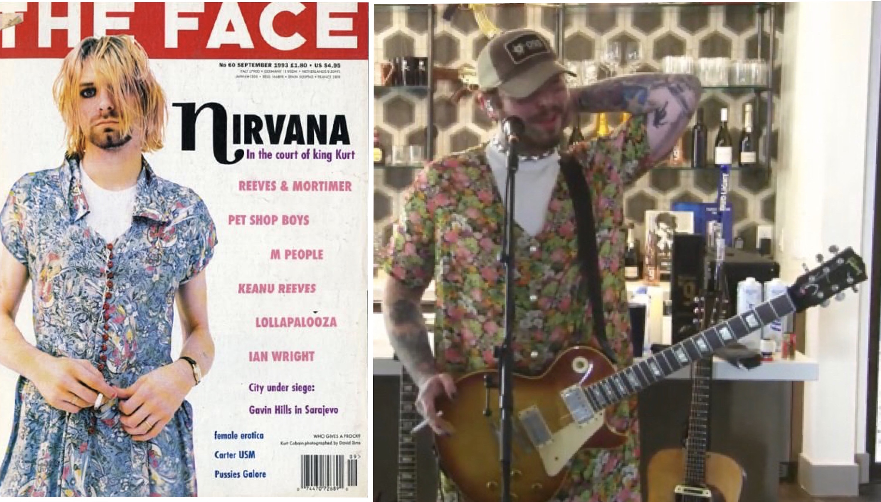 马龙线上慈善演唱会致敬涅槃乐队筹得260万美元善款