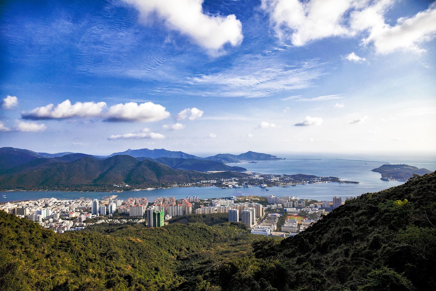 全覽三亞四灣八景在海誓山盟景區邂逅浪漫