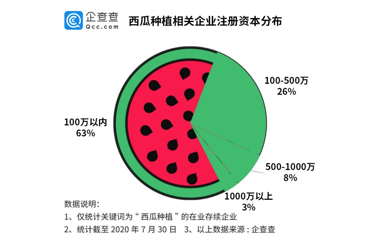 西瓜企业大数据：安徽人最会“种西瓜”，行业65%为个体工商户