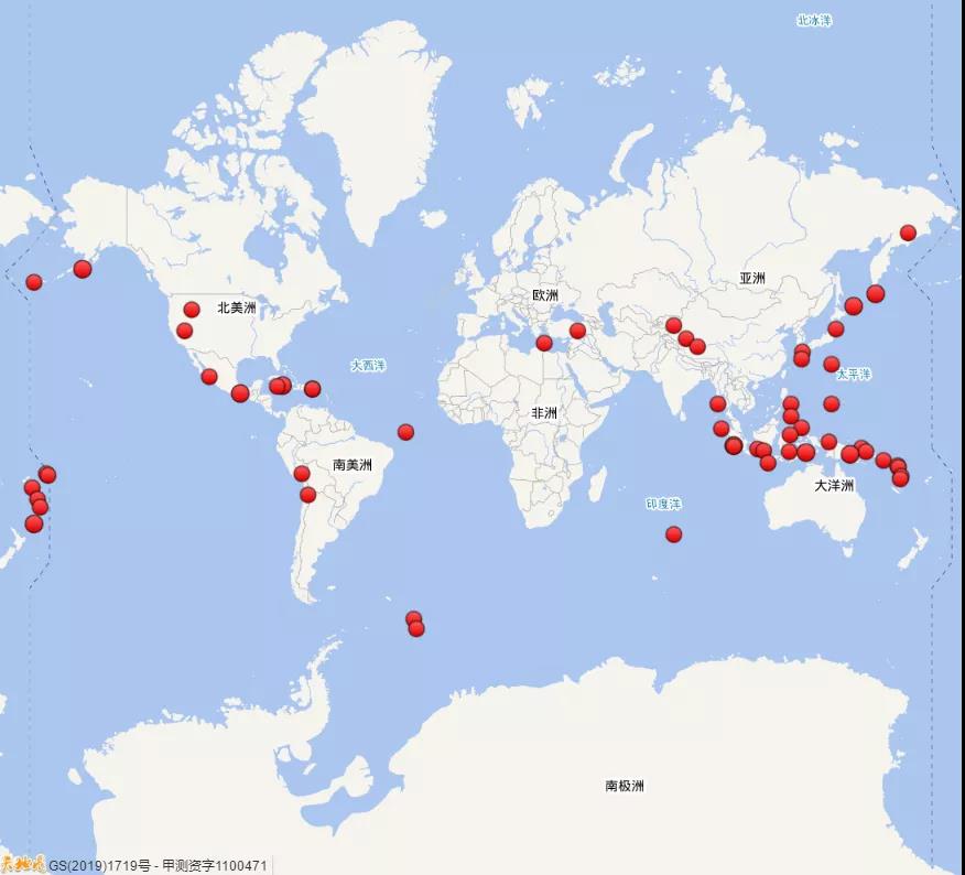 今年前8个月中国发生三级以上地震428次