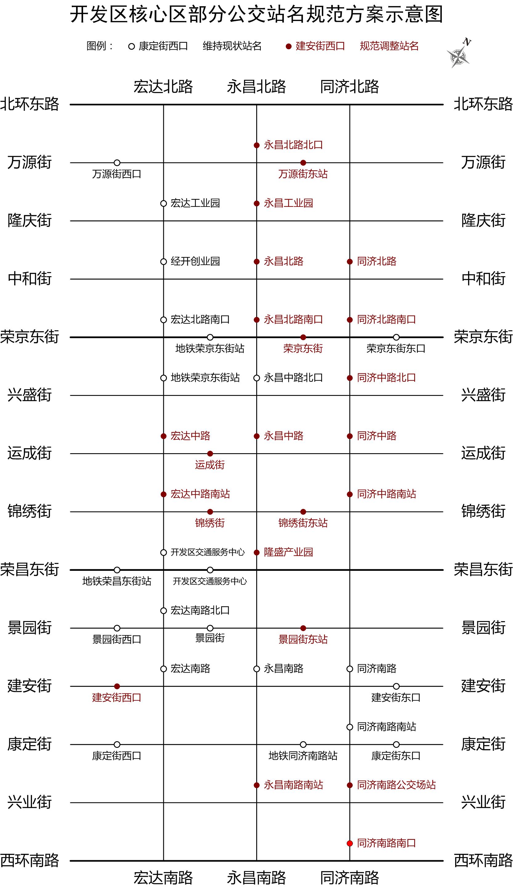 注意！10月9日起北京经开区部分公交站名将调整