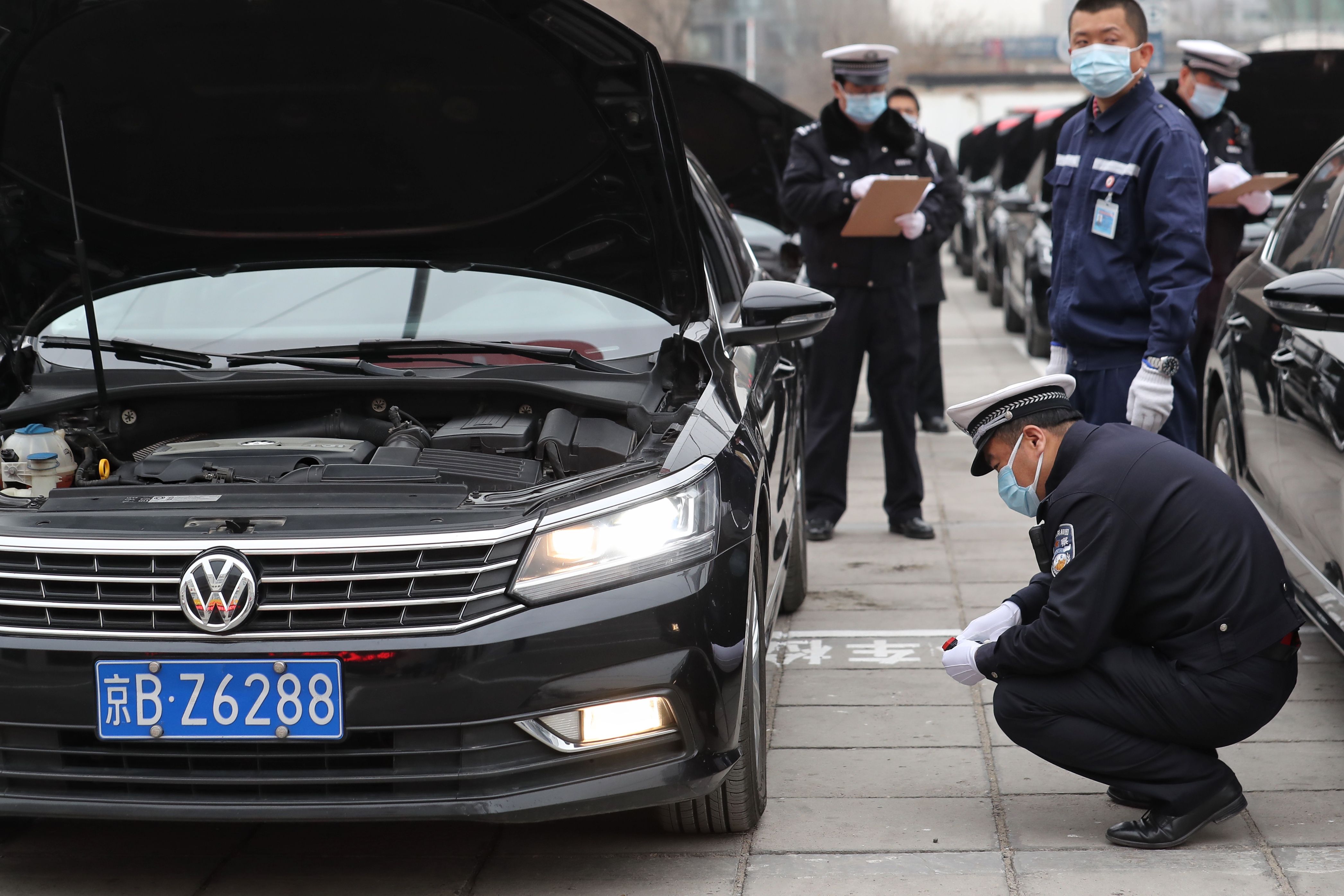 摄影 新京报记者王贵彬据北汽出租汽车集团党委书记,董事长张峻峰介绍