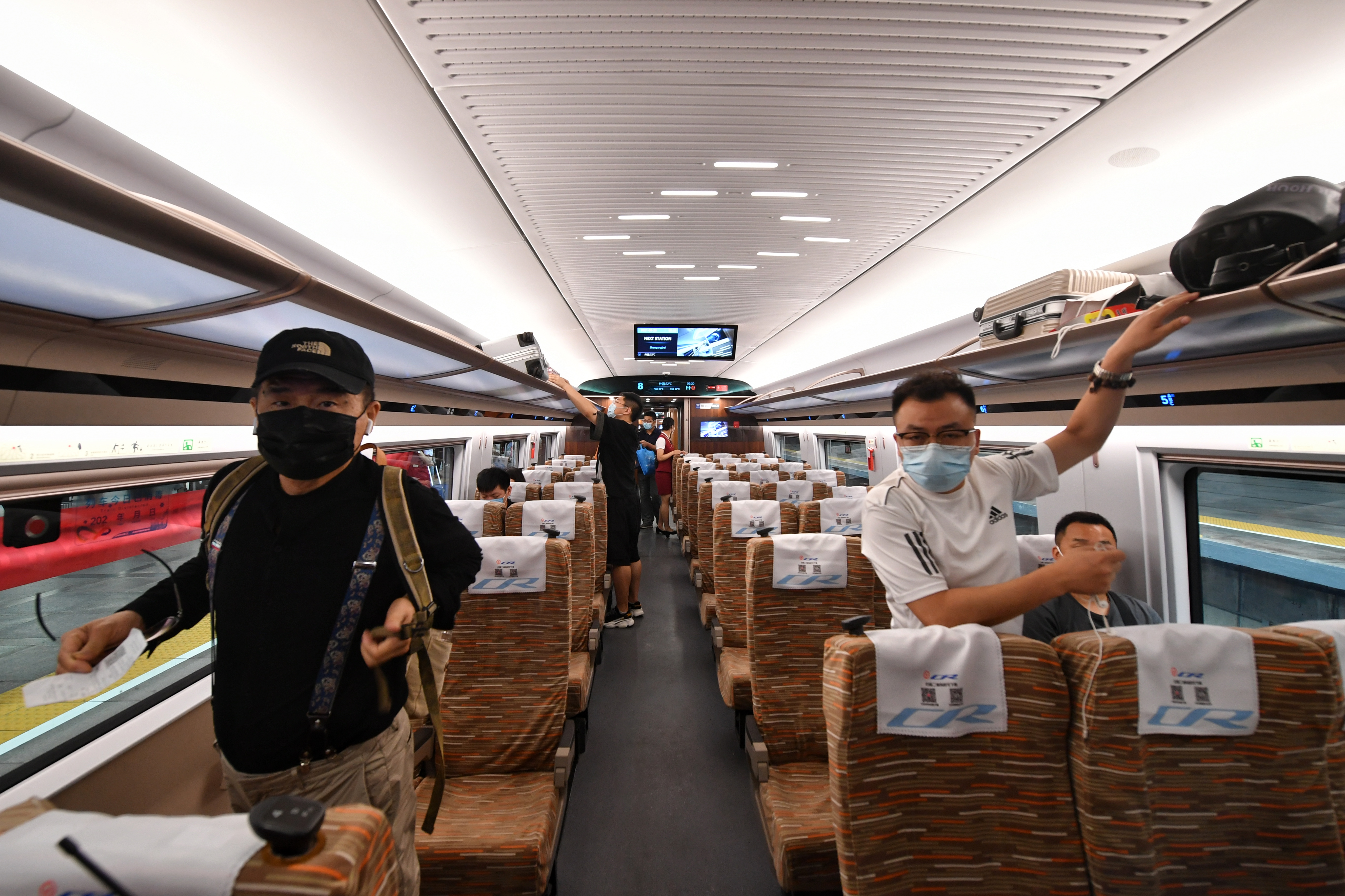 中国高铁内部图片