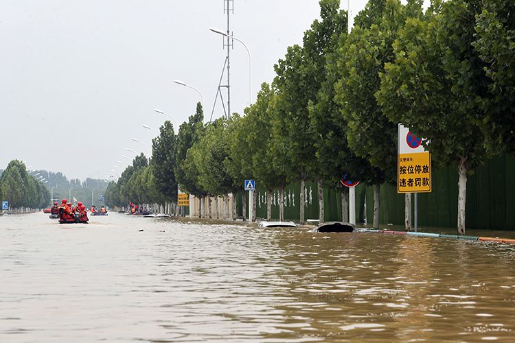 大水围困,郑州阜外医院"大撤退"