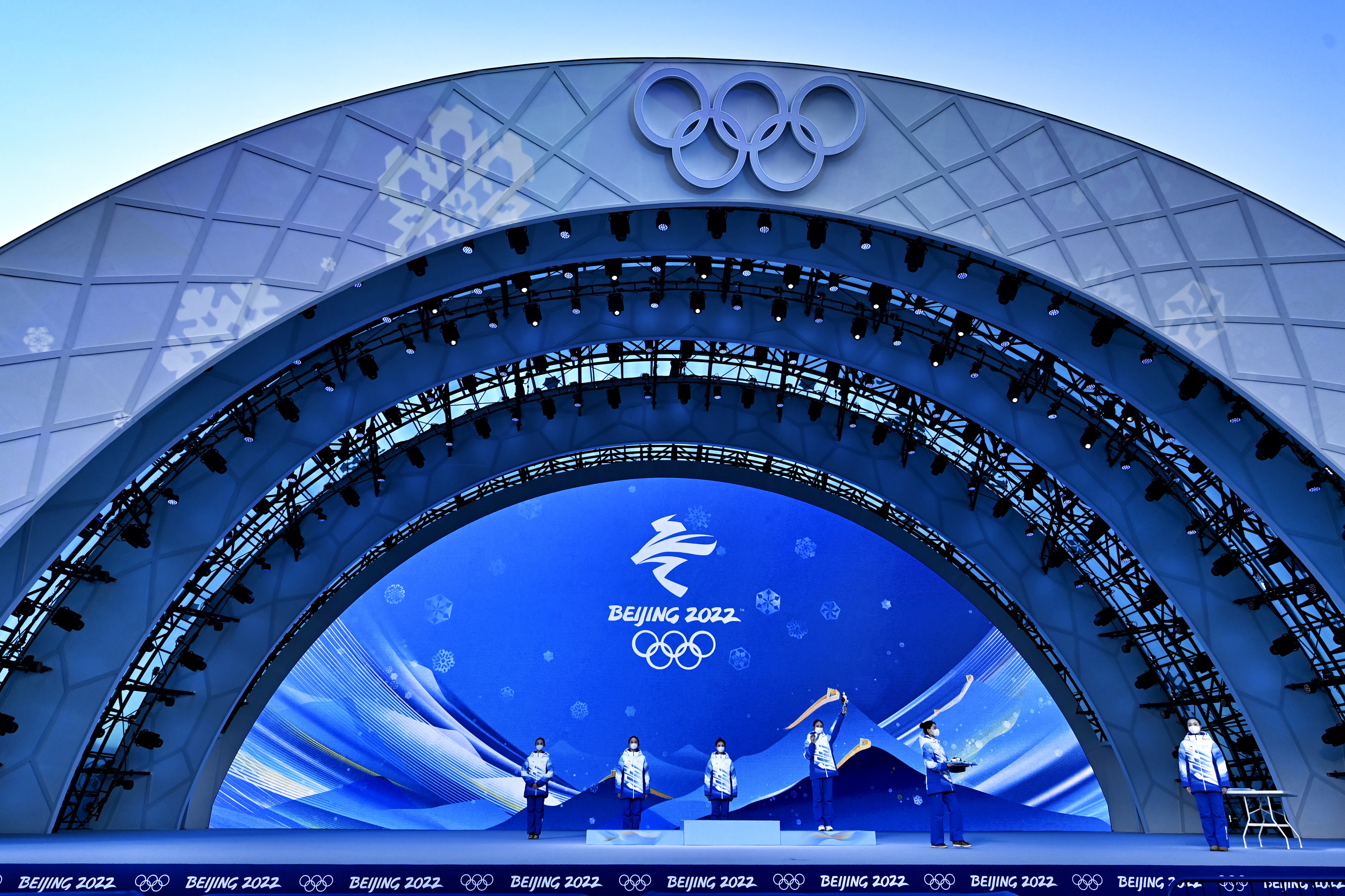 北京冬奥运背景图片图片