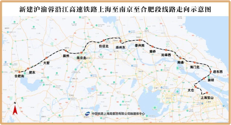 京新铁路全程线路图图片