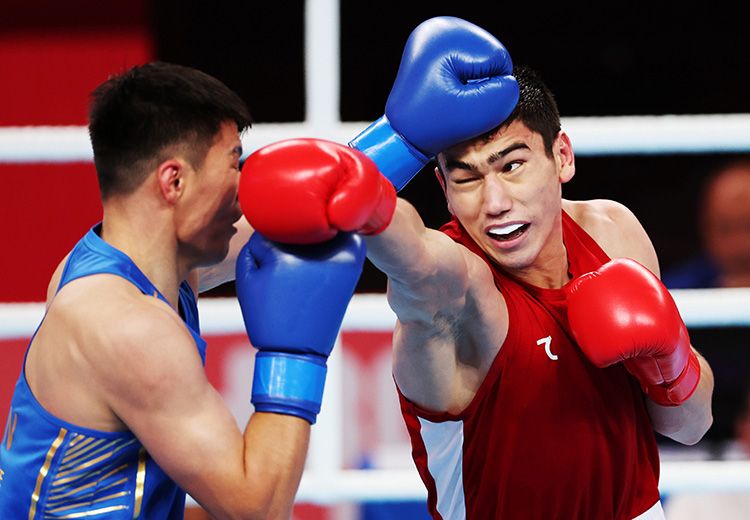 杭州亚运会拳击男子80公斤级中国选手进入决赛