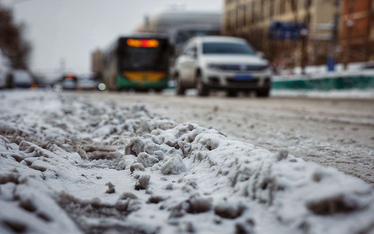 道路结冰橙色预警北京今日气温零下3至零下13