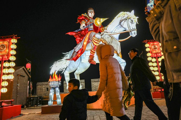 迎新春正定古城灯会免费开放