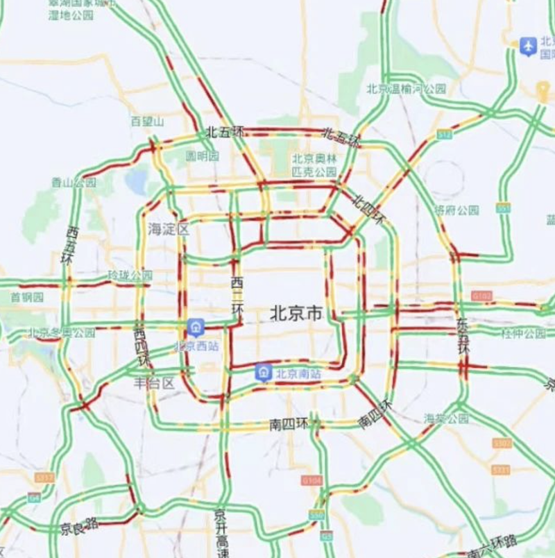 北京预计6日15时起逐步进入返程高峰这些高速路段易拥堵