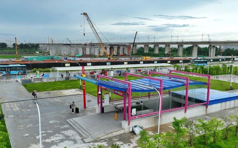 1小时通达大湾区主要城市,广州南沙站一期开建在即