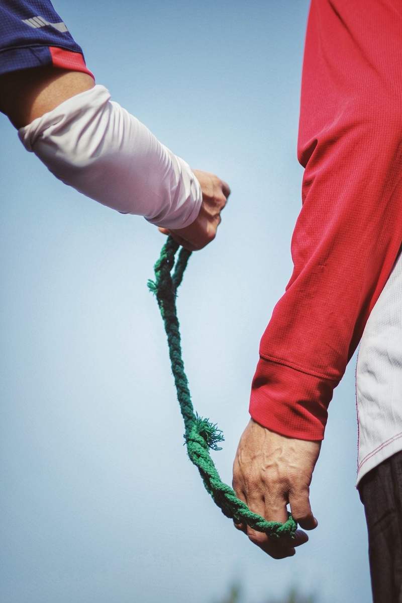 我是你的眼！奥森里的助盲跑团 — 新京报