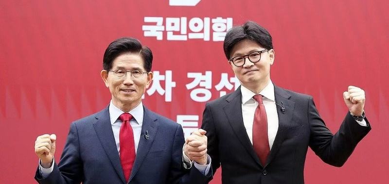 韩国下届大选执政党初选4进2结果揭晓 金文洙、韩东勋胜出 — 新京报