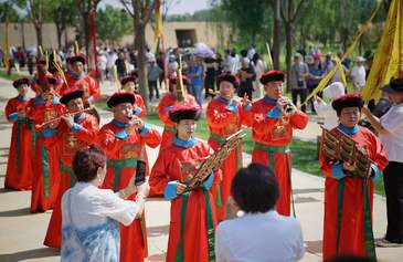天壇神樂(lè)署攜宮廷雅樂(lè)“唱響”路縣故城遺址公園