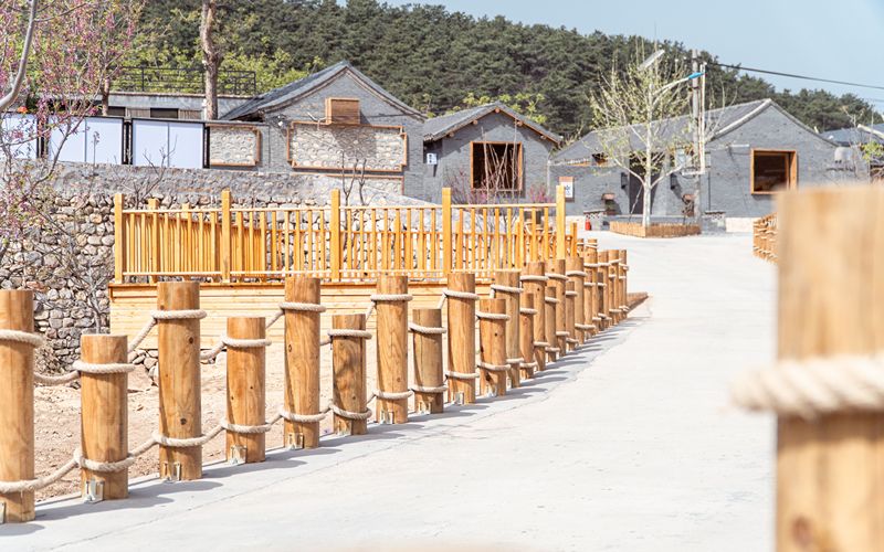 南山村的“平急两用”设施，平时是高品质休闲综合体，急时可承担集中应急安置功能。北京市发改委供图