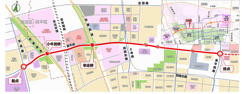 北清路快速化改造工程10月1日全线通车，将助力回天地区出行 — 新京报