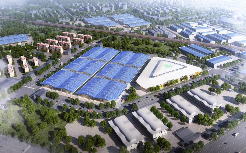 即将告别大车露天交易，新发地果品示范大棚工程动工 — 新京报