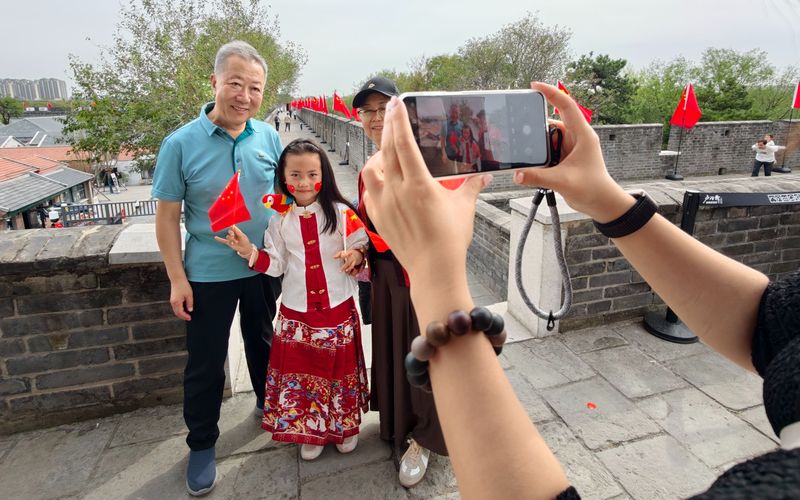 国庆当天,北京丰台多地举行特色庆祝活动“告白”祖国 — 新京报