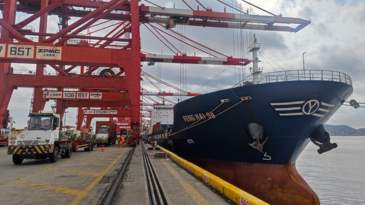 上海港今年前11个月集装箱吞吐量已超5050万标准箱