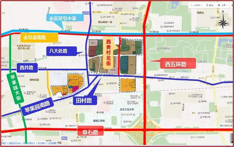 正式通车 石景山这条断头路打通了 — 新京报