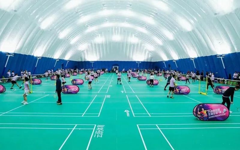 总面积达6000平方米，通州区首家气膜运动馆开放 — 新京报