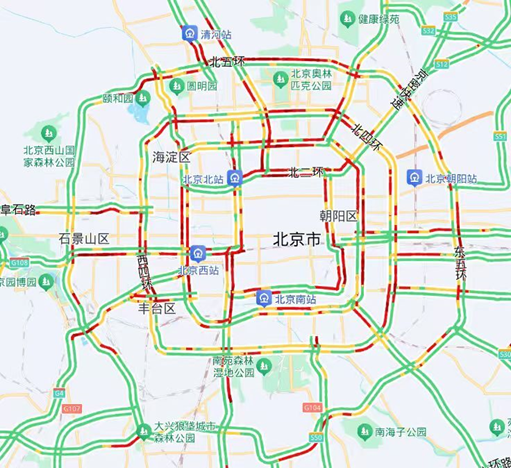 北京：今天下午至晚间返程高峰 明天不限行工作日 请尽量错峰出行 — 新京报