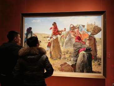 中国美术馆“物之语”展启幕：44件作品探索绘画材料与绘画语言