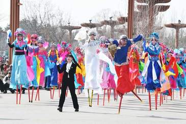 京津冀蒙10支花会队伍齐聚延庆，非遗技艺同台竞艳