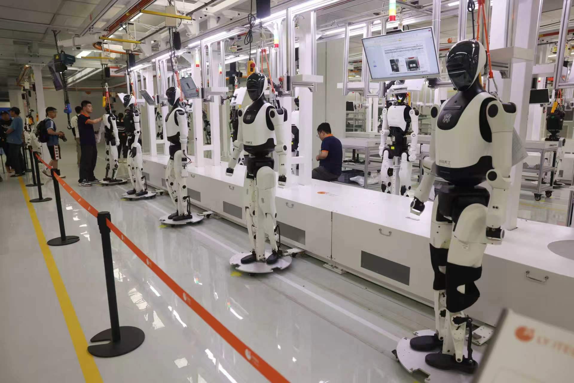 量产加速度,北京亦庄机器人超级工厂2030年可年产50万台